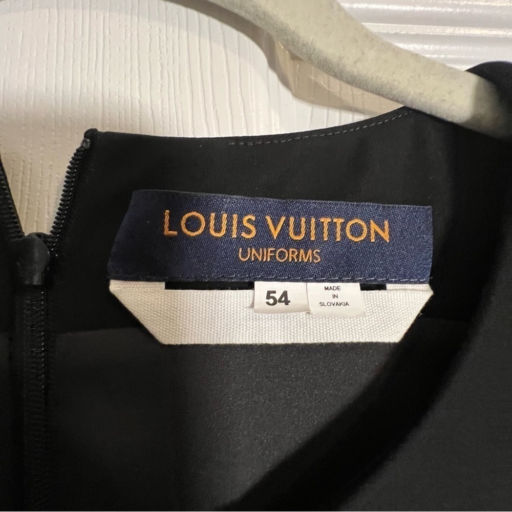 NWT Louis Vuitton Uniforms Sleeveless Dress with Boning Black Size EU 54 - Picture 5 of 5